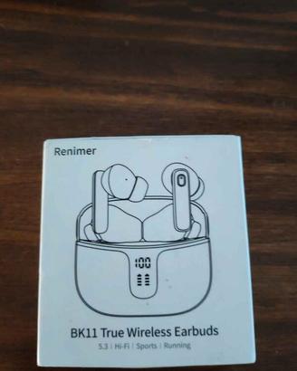 Nuovi Auricolari BK11 True Wireles Earbuds Renimer