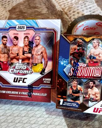 Ufc topps box 2025