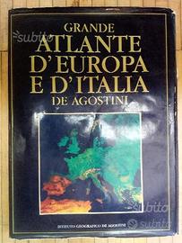 Grande atlante d'Europa e d'Italia