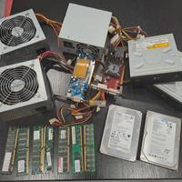 stock componenti computer pc alimentatore video ra