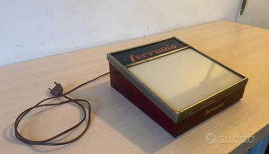 Lampada vintage Ferrania per diapositive