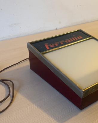 Lampada vintage Ferrania per diapositive