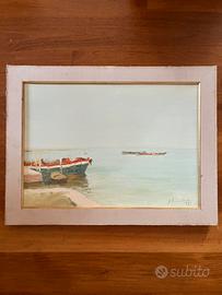 Quadro originale di Guglielmo Bendetti firmato