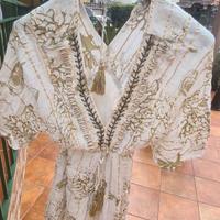 vestitino estivo con le attaccature di conchiglie