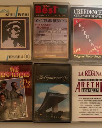 Musicassette originali  vari titoli