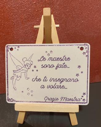 Targhetta gesso