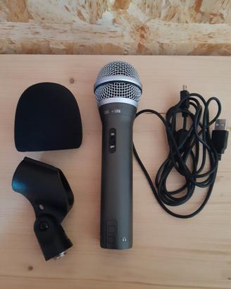 Samson Q2U - Microfono dinamico sia XLR che USB