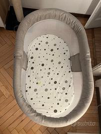 Culla regolabile MiniPi con materasso e borsa