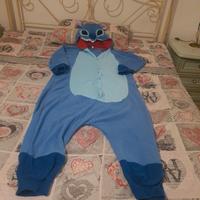 Tuta di Stitch in pile  adulta