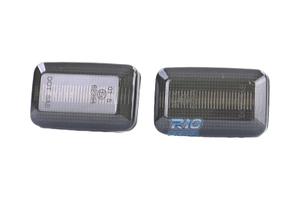 FRECCIE LATERALI PER VOLKSWAGEN VW AUDI A LED NERO