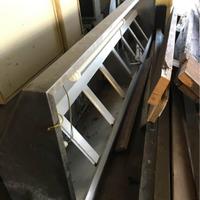 Cappa in acciaio per ristorante