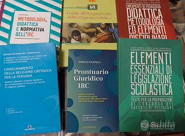 Manuali per concorso IRC