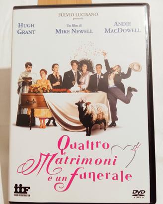 DVD 4 matrimoni e un funerale 
