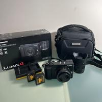 Panasonic Lumix GX80 mirrorless + 2 obiettivi