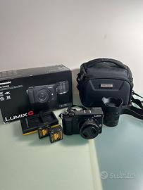 Panasonic Lumix GX80 mirrorless + 2 obiettivi