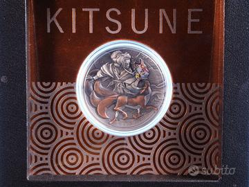 Niue 2022 - Moneta 2 Oz Argento  - 5$ - KITSUNE