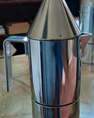 Caffettiera Alessi  "La conica " 3 tz-Aldo Rossi 