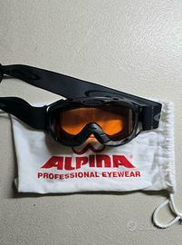 Occhiali-maschera sci Alpina ragazzo