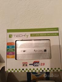 Box esterno per Hdd Sata 2,5" USB 2.0