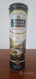 Tubo astuccio in latta William Lawson's collezione
