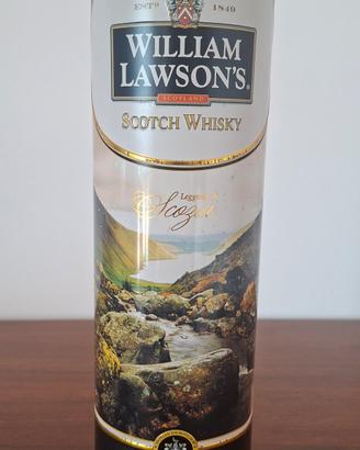 Tubo astuccio in latta William Lawson's collezione
