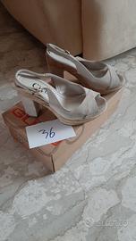 Scarpe 36 color corda