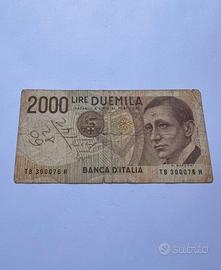 2000 lire 1990