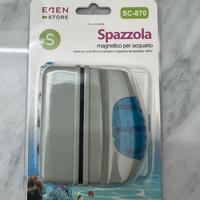 Spazzola magnetica per pulizia acquario