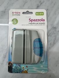 Spazzola magnetica per pulizia acquario