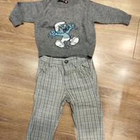 MAGLIOCINO PUFFO+PANTALONE BIMBO