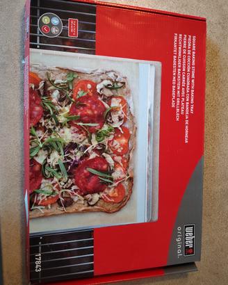 pietra refrattaria per pizza weber
