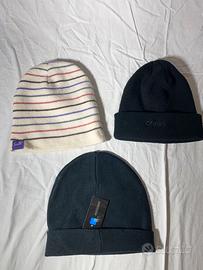 Lotto 3 berretti – Asics, Scout e B Plus