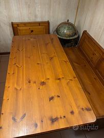 Set rustico tirolese - legno massello