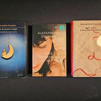 Lotto libri di Alessandro d'Avenia