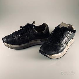 Scarpa Premiata 483 pelle nera tg 37 uomo donna
