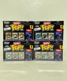4 Funko Bitty Pop! Marvel Infinity Saga