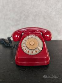 a telefono a disco Siemens S62 ROSSO SIP AUSO