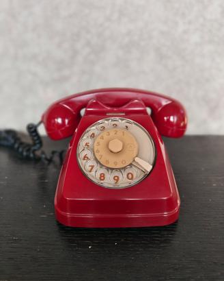 a telefono a disco Siemens S62 ROSSO SIP AUSO
