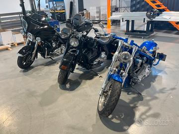 Harley davidson in blocco