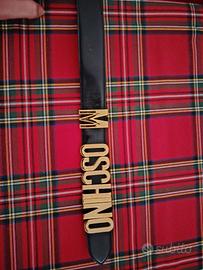 Cintura nera Vintage MOSCHINO