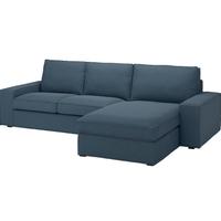 Divano Ikea 3 posti con chaise-longue