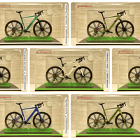 Cannondale Topstone In scala 1:12 - Fatti a mano