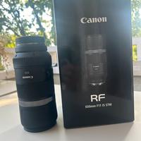 Canon RF 600 f11 come nuovo