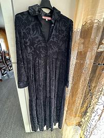 Abito nero lungo elegante