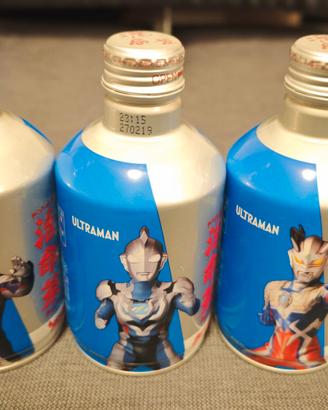 Bottiglie alluminio ultraman