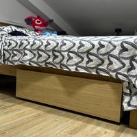 2 pezzi cassetti estraibili per sotto il letto