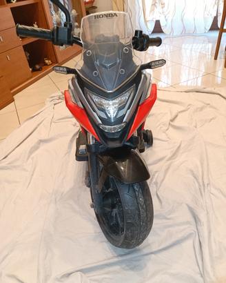 Moto elettrica bambini Honda NC750X 12V 