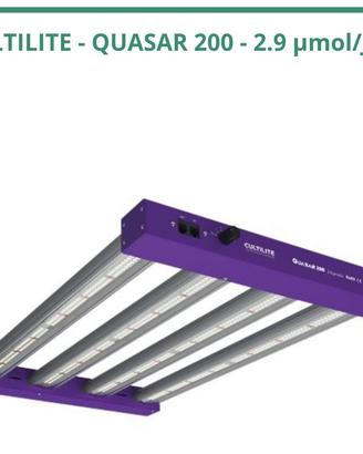 LED LIGHT CULTILITE NUOVO IMBALLATO 200W 2.9UMOL