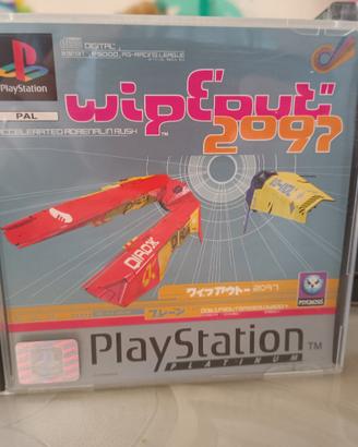 PS1 Platinum - Wipeout 2097 PAL