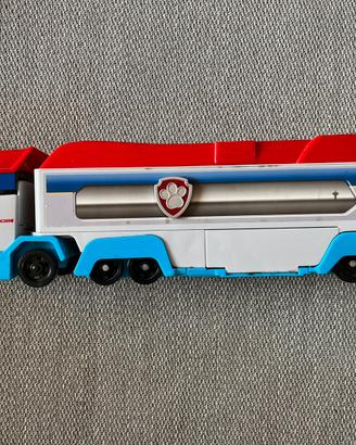 Camion Paw Patrol + 3 veicoli + omaggio